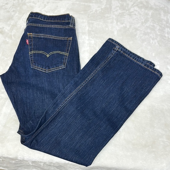 Levi's Blue Bootcut Jeans Classic Style - Picture 5 of 7